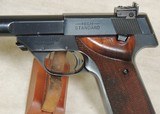 High Standard Supermatic Tournament 107 Military .22 Target Pistol S/N 2183819XX - 2 of 7