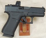 Glock Model G43x Compact .9mm Caliber Pistol w/ Sig Sauer Romeo Zero RMR S/N BRHY670XX - 1 of 6