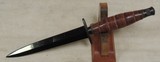 Vintage Tak Fukuta Model 514 Combat Dagger & Leather Sheath - 1 of 7