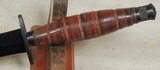 Vintage Tak Fukuta Model 514 Combat Dagger & Leather Sheath - 2 of 7