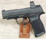 Sig Sauer P365 XL 9mm Caliber Pistol W/ Romeo Zero Optic NIB S/N 66B240740XX - 1 of 4