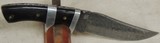 Forseti Steel "Hector" Handmade Damascus Steel Sub-Hilt Knife - 5 of 6