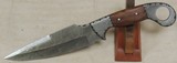 Sanity Knives Al Capone Damascus Knife w/ Brazilian Rosewood Handle & Sheath - 6 of 6