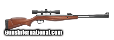 Stoeger S6000-E Wood Combo Underlever .177 Caliber Air Rifle & 4x32 Scope NIB