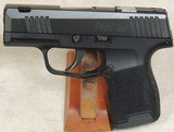 Sig Sauer P365 SAS 9mm Caliber Pistol S/N 66A852555XX - 1 of 6