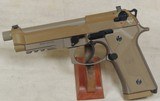 Wilson Combat Beretta M9A3 9mm Caliber Custom Desert Tan Pistol S/N BER735435XX - 1 of 6