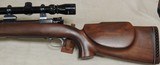 Custom Mauser Action HEAVY Target Bull Barrel .270 Caliber Benchrest Rifle & Scope S/N 4240XX - 2 of 11