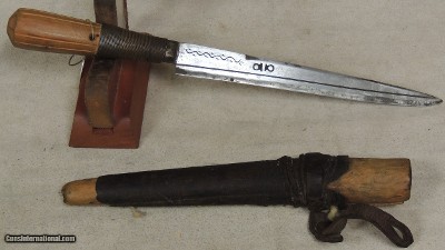 Algerian Bou-Sadda Khodmi Knife & Sheath