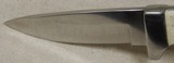 Custom Made Drop Point Knife & Sheath *Bone Scales - 4 of 6