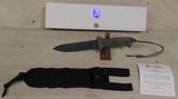 Chris Reeve Knives / Harsey *Green Beret Fixed Blade Fighting Knife & Sheath NIB - 5 of 5
