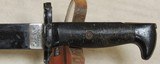 WWII U.S. Navy Mark 1 Dummy Training Rifle Bayonet & Scabbard - 3 of 9