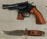 Smith & Wesson Model 19-3 Texas Ranger 1823-1973 Commemorative Cased Set w/ Knife ANIB S/N TR8396XX - 2 of 14