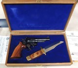 Smith & Wesson Model 19-3 Texas Ranger 1823-1973 Commemorative Cased Set w/ Knife ANIB S/N TR8396XX - 1 of 14
