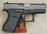 Glock G42 Subcompact .380 ACP Caliber Pistol ASNIB S/N ABLN835XX - 3 of 4