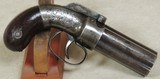 Manhattan Double Action 5 Shot 31 Caliber Pepperbox Percussion Revolver S/N 39XX - 3 of 6