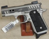 Kimber Micro 9 Rapide Black Ice 9mm Caliber 1911 Pistol NIB S/N STB0038727XX - 1 of 4