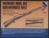 Weatherby Mark XXII .22 LR Caliber Semi-Auto Rifle S/N 08252XX - 9 of 9