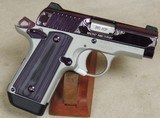 Kimber Micro 380 Special Edition Amethyst .380 ACP Caliber 1911 Pistol NIB S/N P0123971XX - 7 of 8