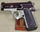 Kimber Micro 380 Special Edition Amethyst .380 ACP Caliber 1911 Pistol NIB S/N P0123971XX - 1 of 8