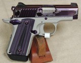 Kimber Micro 380 Special Edition Amethyst .380 ACP Caliber 1911 Pistol NIB S/N P0123971XX - 3 of 8