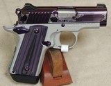 Kimber Micro 380 Special Edition Amethyst .380 ACP Caliber 1911 Pistol NIB S/N T0053174XX - 3 of 8