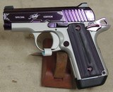 Kimber Micro 380 Special Edition Amethyst .380 ACP Caliber 1911 Pistol NIB S/N T0053174XX - 5 of 8