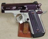 Kimber Micro 380 Special Edition Amethyst .380 ACP Caliber 1911 Pistol NIB S/N T0053174XX - 1 of 8