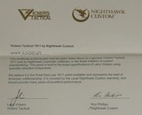 Nighthawk Custom Larry Vickers Tactical .45 ACP Caliber 1911 Pistol S/N LV00129XX - 11 of 11