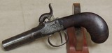 Antique Screw Barrel Percussion Miner's Large Bore .68 Caliber Bag Handle Pistol S/N 35XX - 1 of 5