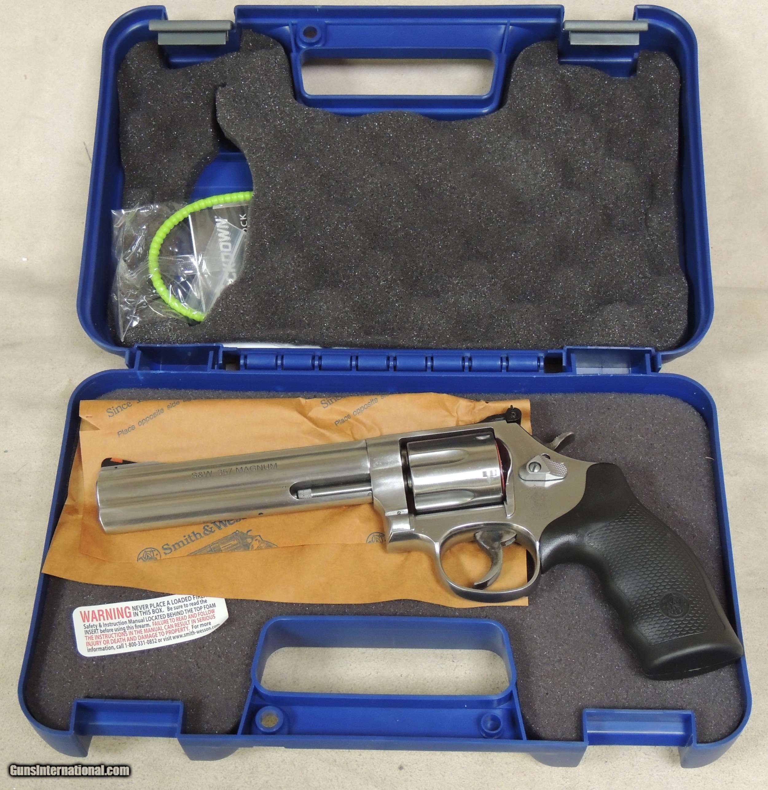 Smith & Wesson Model 686-6 Stainless .357 Magnum Caliber Revolver NIB S ...