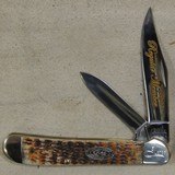 Case Knives Collectors Club 2007 Regular Member Honey Brown Bone Copperhead Knife #07512 - 2 of 6
