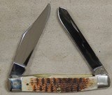 Case Knives Collectors Club 2007 Life Member Honey Brown Bone Moose Knife #07513 - 4 of 5