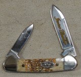 Case Knives Collectors Club 2007 Junior Member Honey Brown Bone Baby Butterbean Knife #07511 - 3 of 4