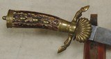 Large Imperial German Hunters Presentation Dagger & Scabbard - 7 of 10