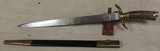 Large Imperial German Hunters Presentation Dagger & Scabbard - 1 of 10