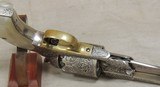 Remington 1861 Old Model Army Fully Engraved Nickel Percussion Revolver S/N 2623XX - 16 of 19