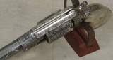 Remington 1861 Old Model Army Fully Engraved Nickel Percussion Revolver S/N 2623XX - 7 of 19