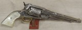 Remington 1861 Old Model Army Fully Engraved Nickel Percussion Revolver S/N 2623XX - 13 of 19