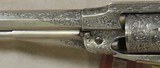 Remington 1861 Old Model Army Fully Engraved Nickel Percussion Revolver S/N 2623XX - 5 of 19