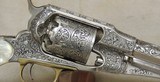 Remington 1861 Old Model Army Fully Engraved Nickel Percussion Revolver S/N 2623XX - 15 of 19