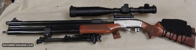 Sam Yang Recluse Dual Tank .357 & 9mm & Bolt Caliber PCP Air Rifle w/ Full Size Air Tank
S/N 1515318XX