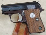 Colt Junior .25 ACP Caliber Pocket Pistol NIB S/N 0D91973XX - 1 of 6