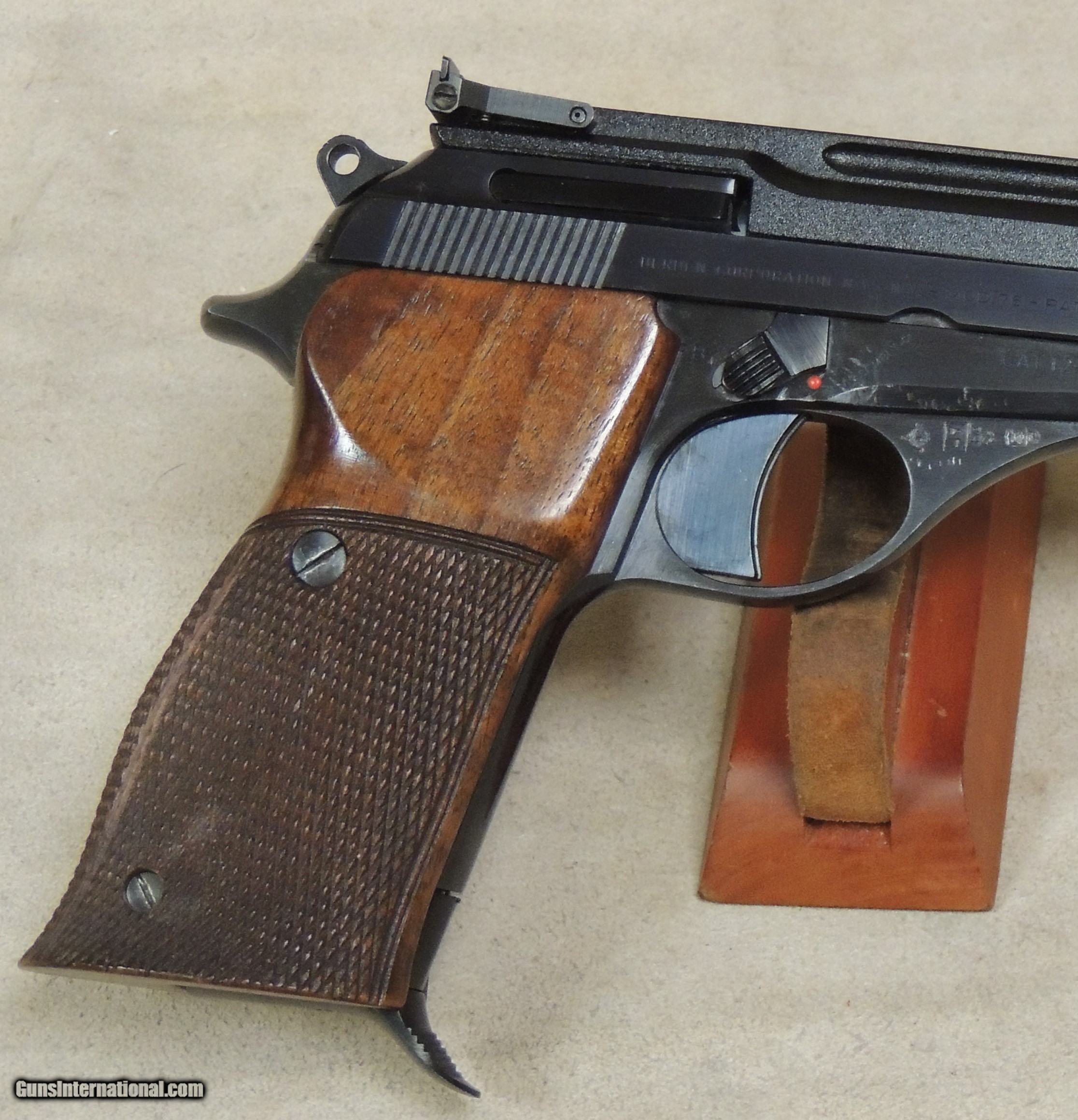 Beretta Model 76 22 Lr Caliber Target Pistol S N B30666uxx For Sale