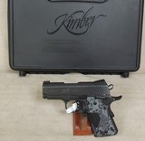Kimber Custom Shop Ultra Covert .45 ACP Caliber 1911 Pistol w/ Crimson Trace Camo LG NIB S/N KU379973XX - 5 of 6