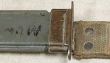 Original WWII Camillus U.S.N. Mark 2 Knife & Sheath - 2 of 6