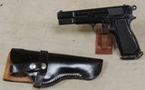 Browning Argentina FM FAP Hi-Power 9mm Caliber Pistol & Holster S/N 07-156434XX - 1 of 8