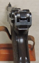 Luger WWI German 1917 /1920 Erfurt 9mm Caliber Pistol S/N 507XX - 5 of 9