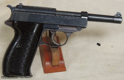 Walther Zella-Mehlis P-38 AC 43 German 9mm Caliber Pistol S/N 1774LXX - Image 4 of 6