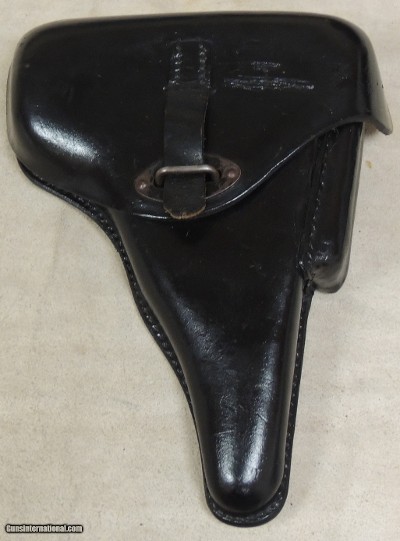 Walther P-38 Black BDR 42 Dated Leather Hardshell Holster