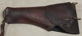 Original U.S. Military WWI M1916 .45 Leather Holster Made by Keyston Bros. - 2 of 3
